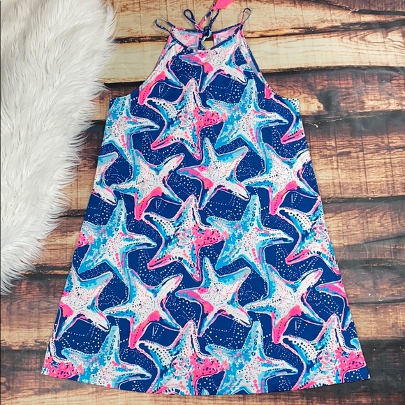 Lilly Pulitzer Dresses & Skirts - Lilly Pulitzer Starfish Dress with Tassel Blue